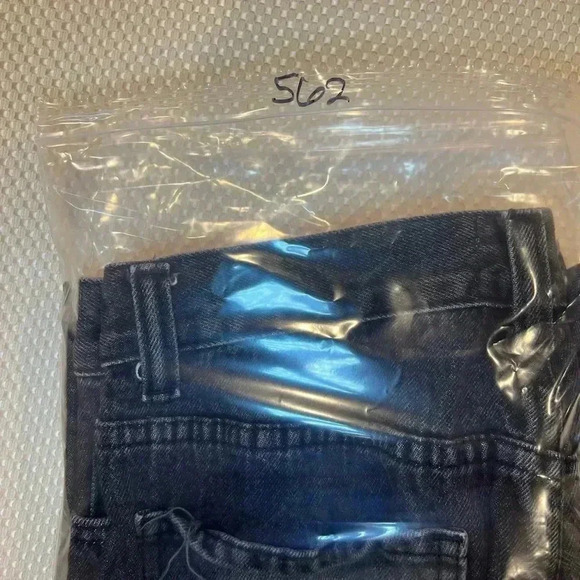 ✨Simple Society size 11 cut hem Black and grey high-waisted straight-leg jeans - Picture 11 of 11